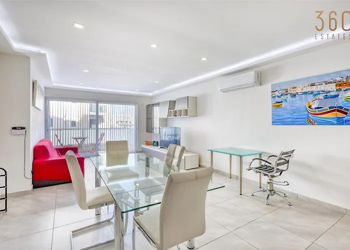 Live The Island Life,2br In The Heart Of Bugibba By 360 Estates * St Paul's Bay