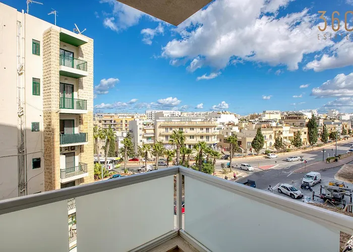 Live The Island Life,2br In The Heart Of Bugibba By 360 Estates Apartament St Paul's Bay