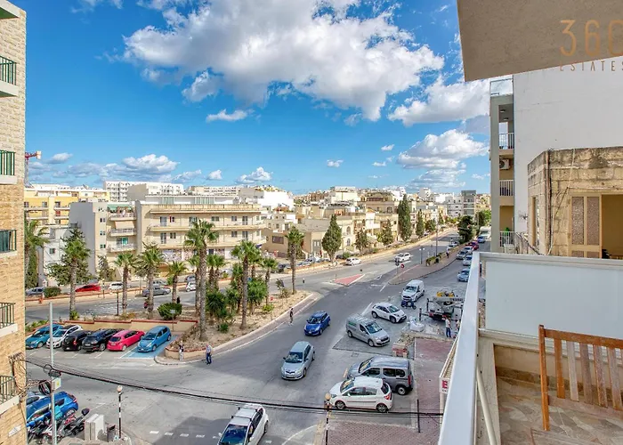 Live The Island Life,2br In The Heart Of Bugibba By 360 Estates Apartament